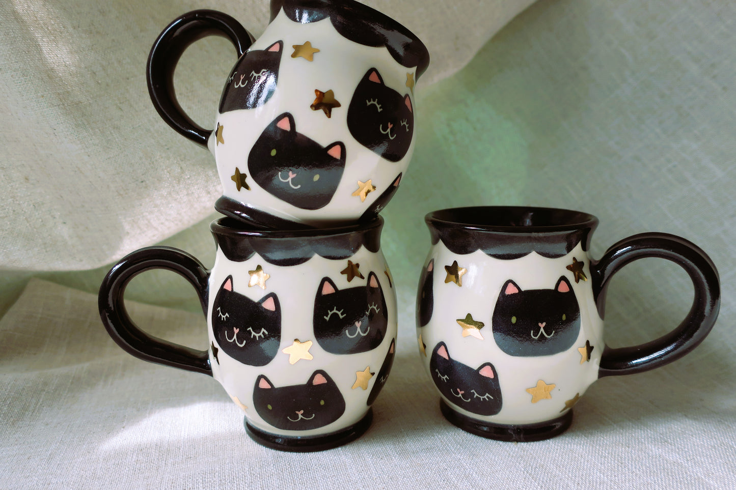 Cat Mug- Starry