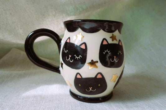 Cat Mug- Starry