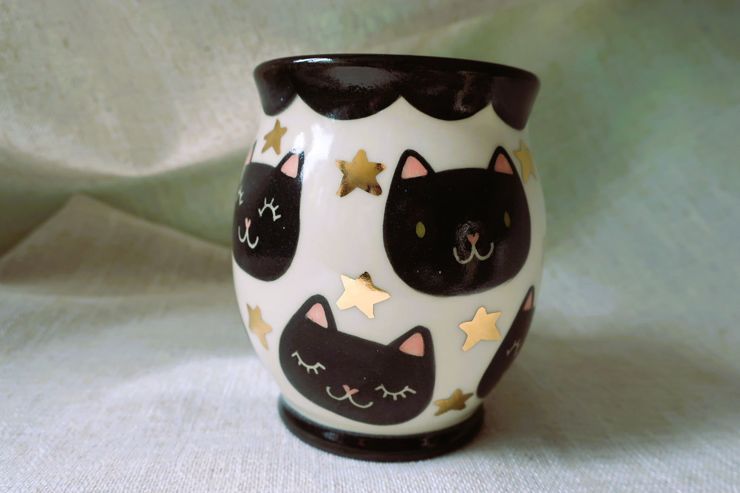 Cat Mug- Starry