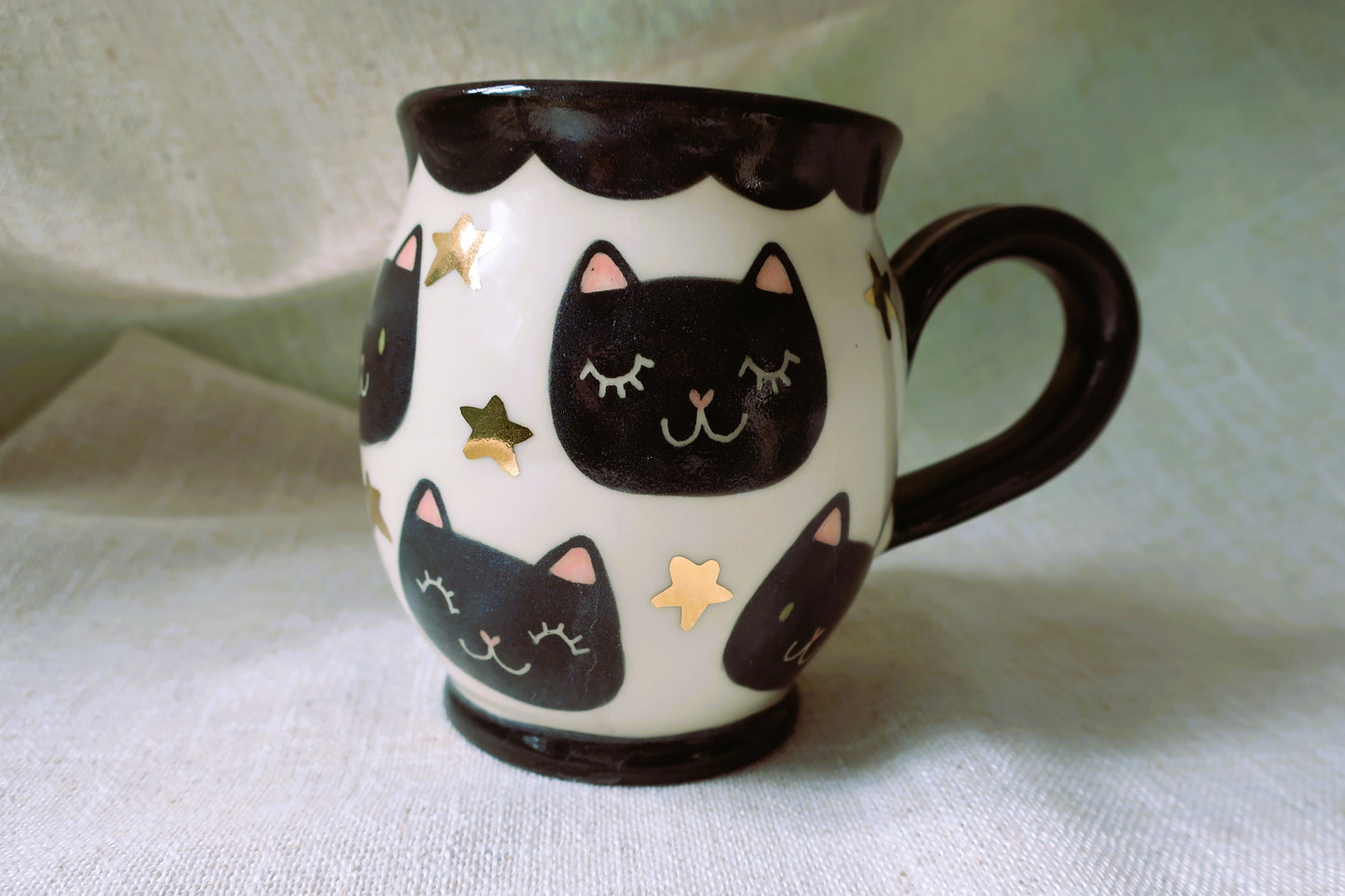 Cat Mug- Starry