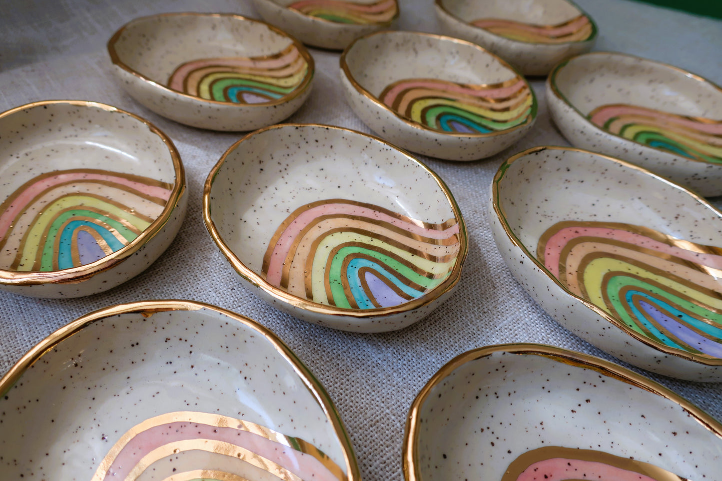 Rainbow Trinket Dish