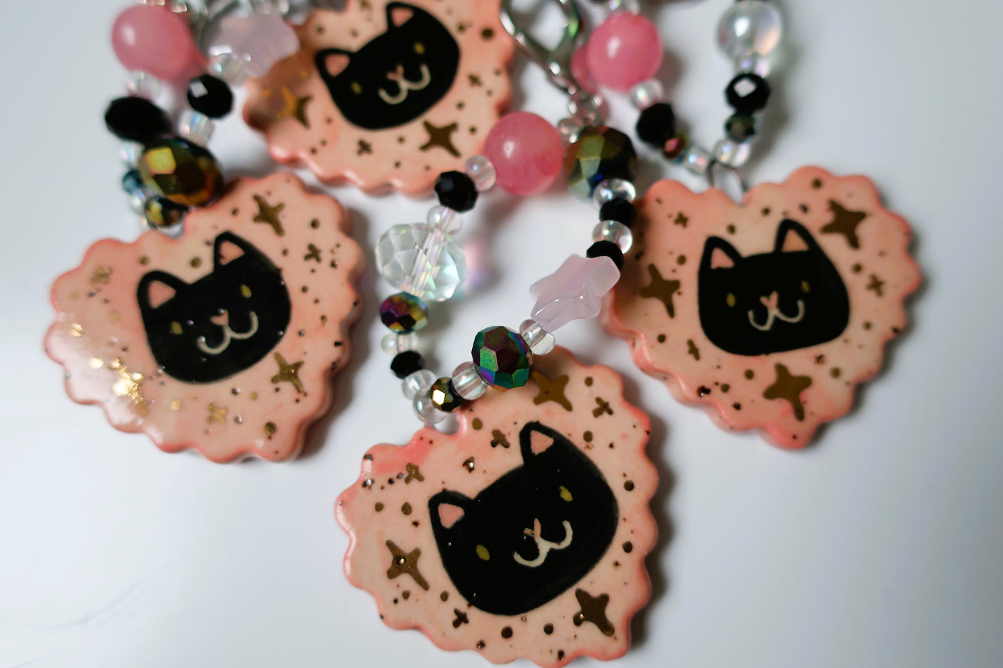 Cat Bag Charm - Lucky