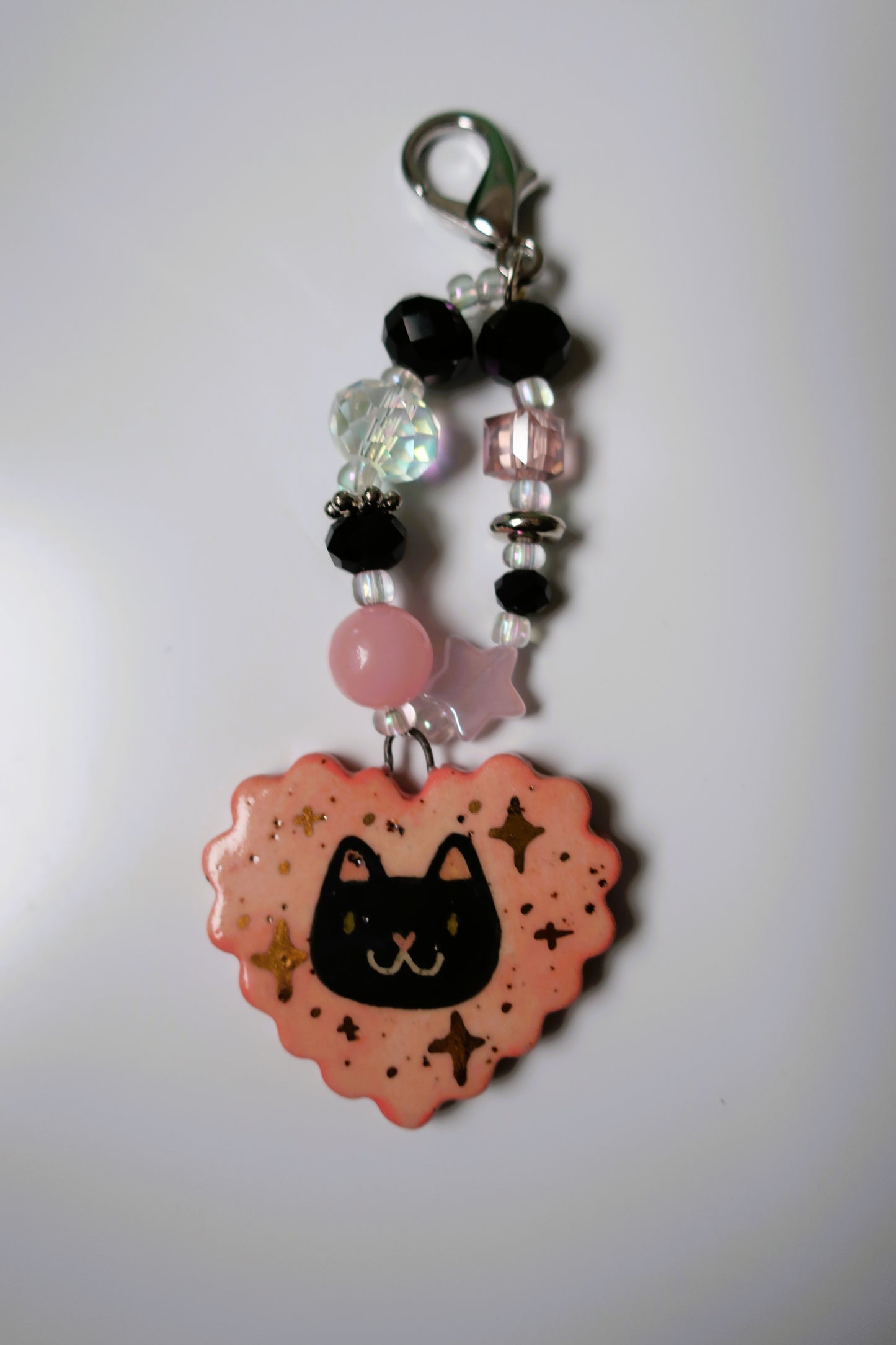 Cat Bag Charm - Lucky