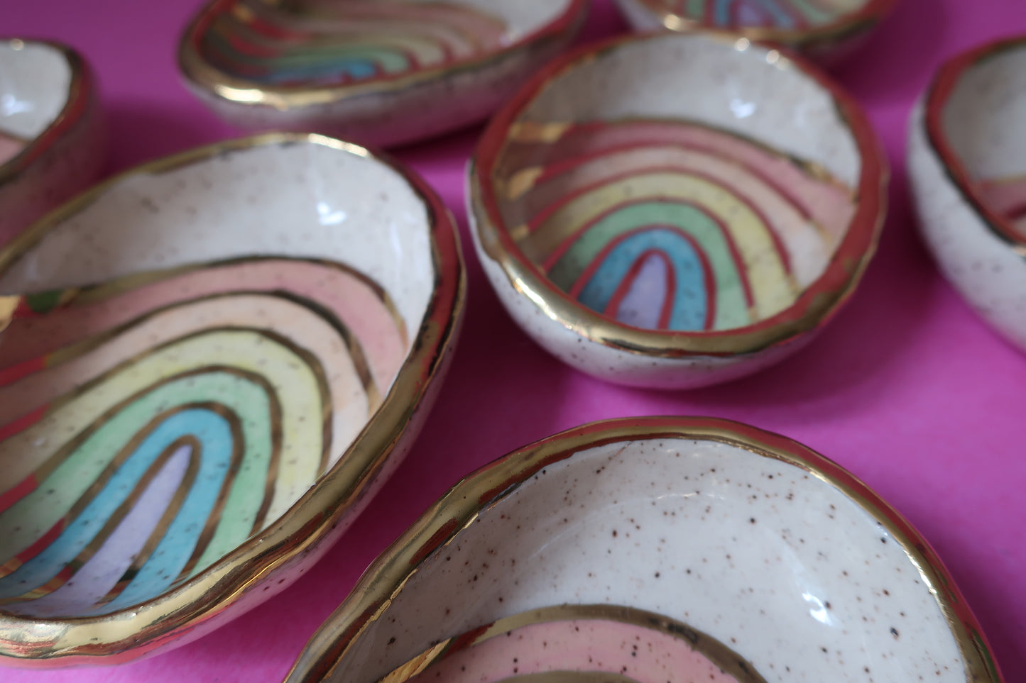 Rainbow Trinket Dish