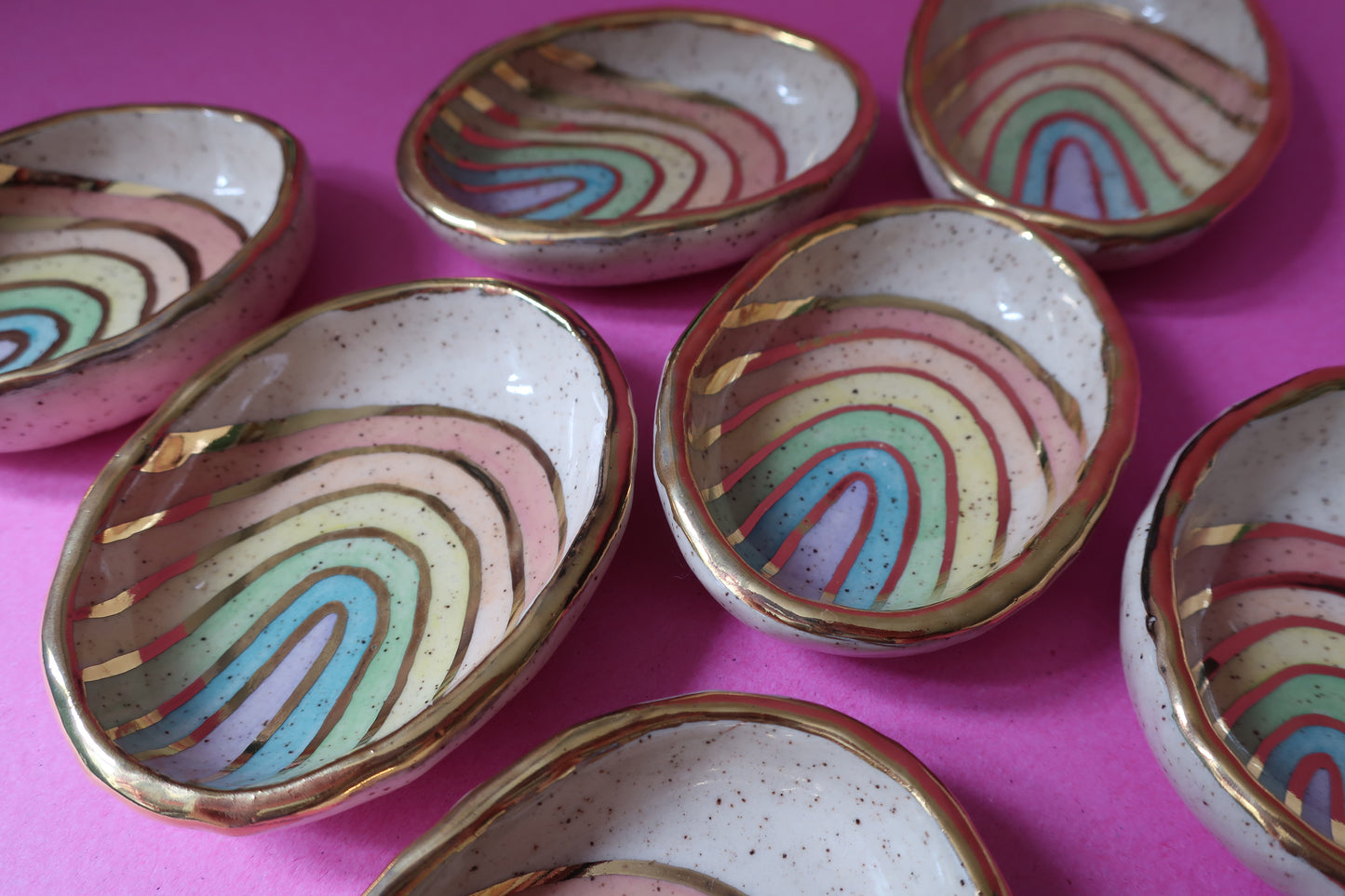 Rainbow Trinket Dish