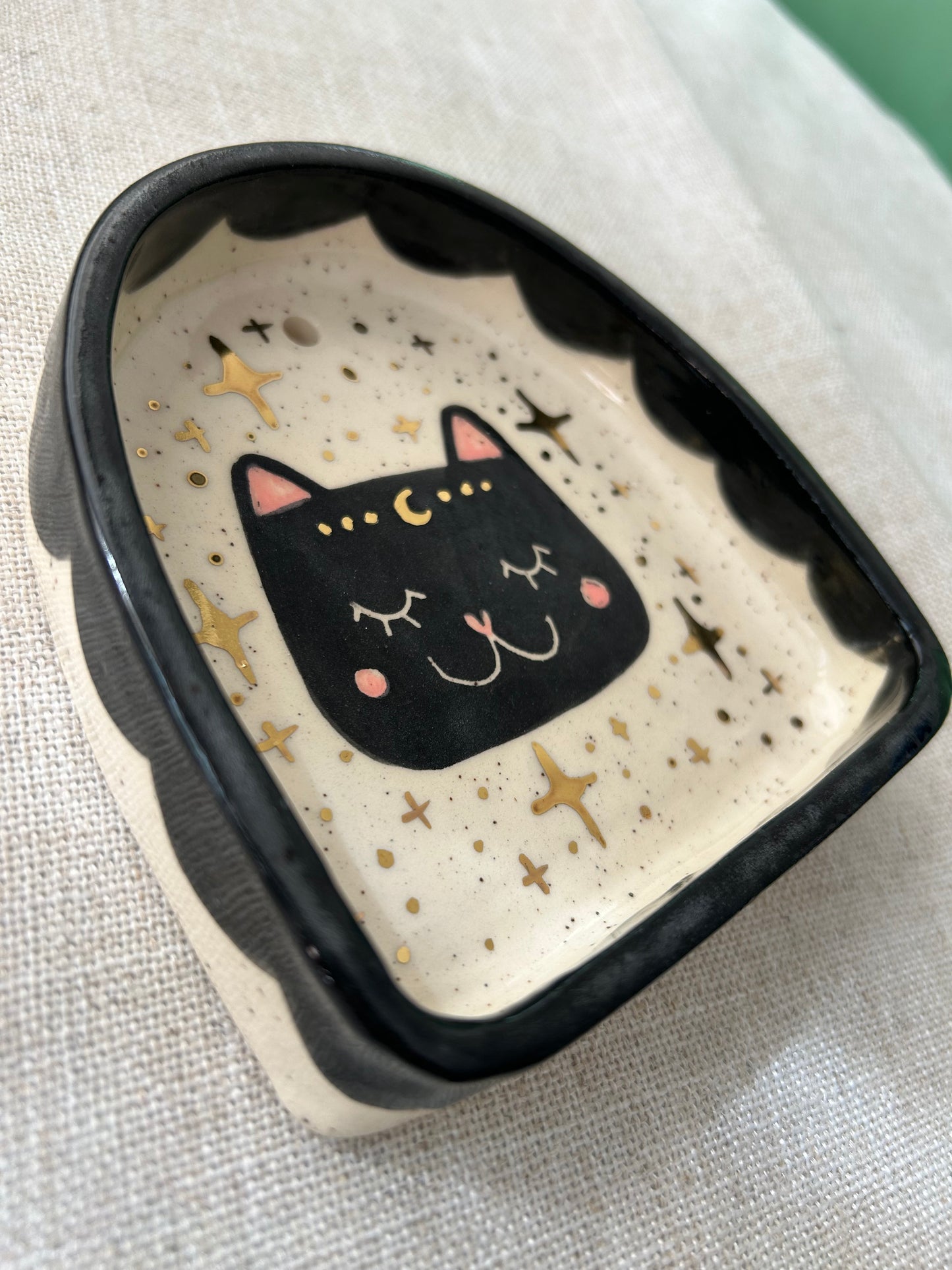 Cat Wall Shrine - Starry