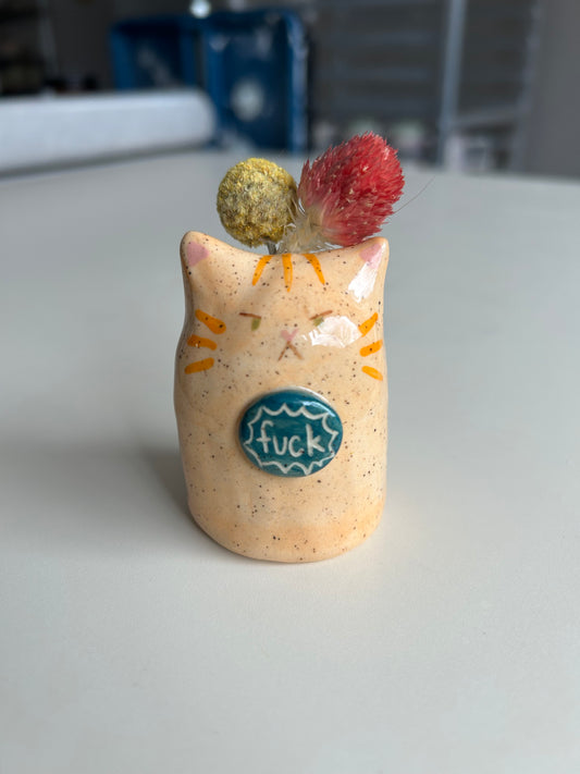 Cat Bud Holder- Fuck!