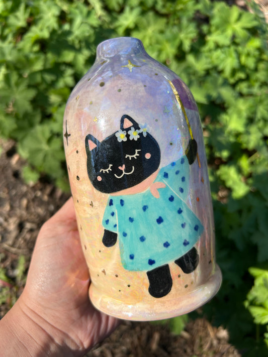 Cat Vase- Always Choose Kindness