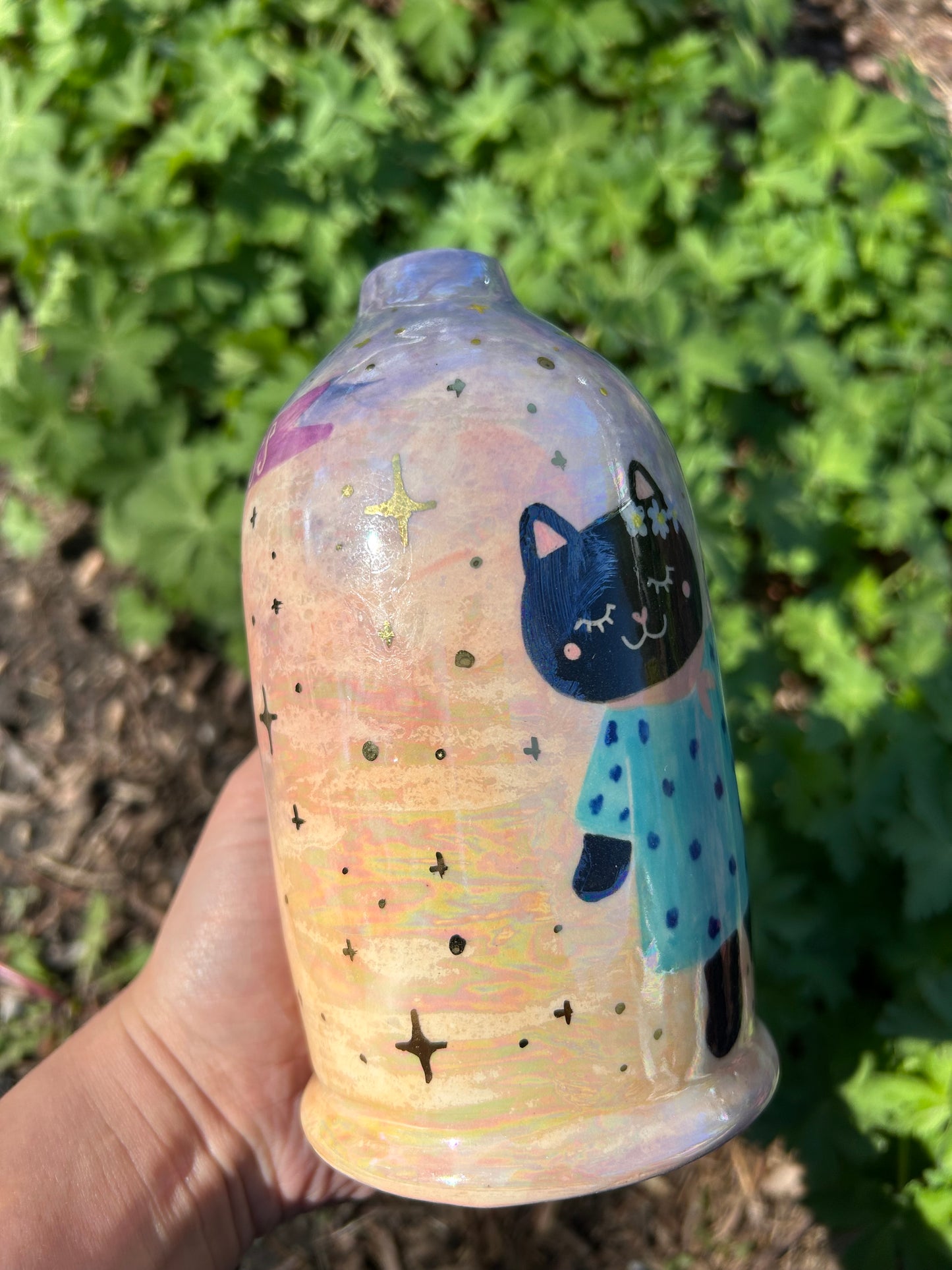 Cat Vase- Always Choose Kindness