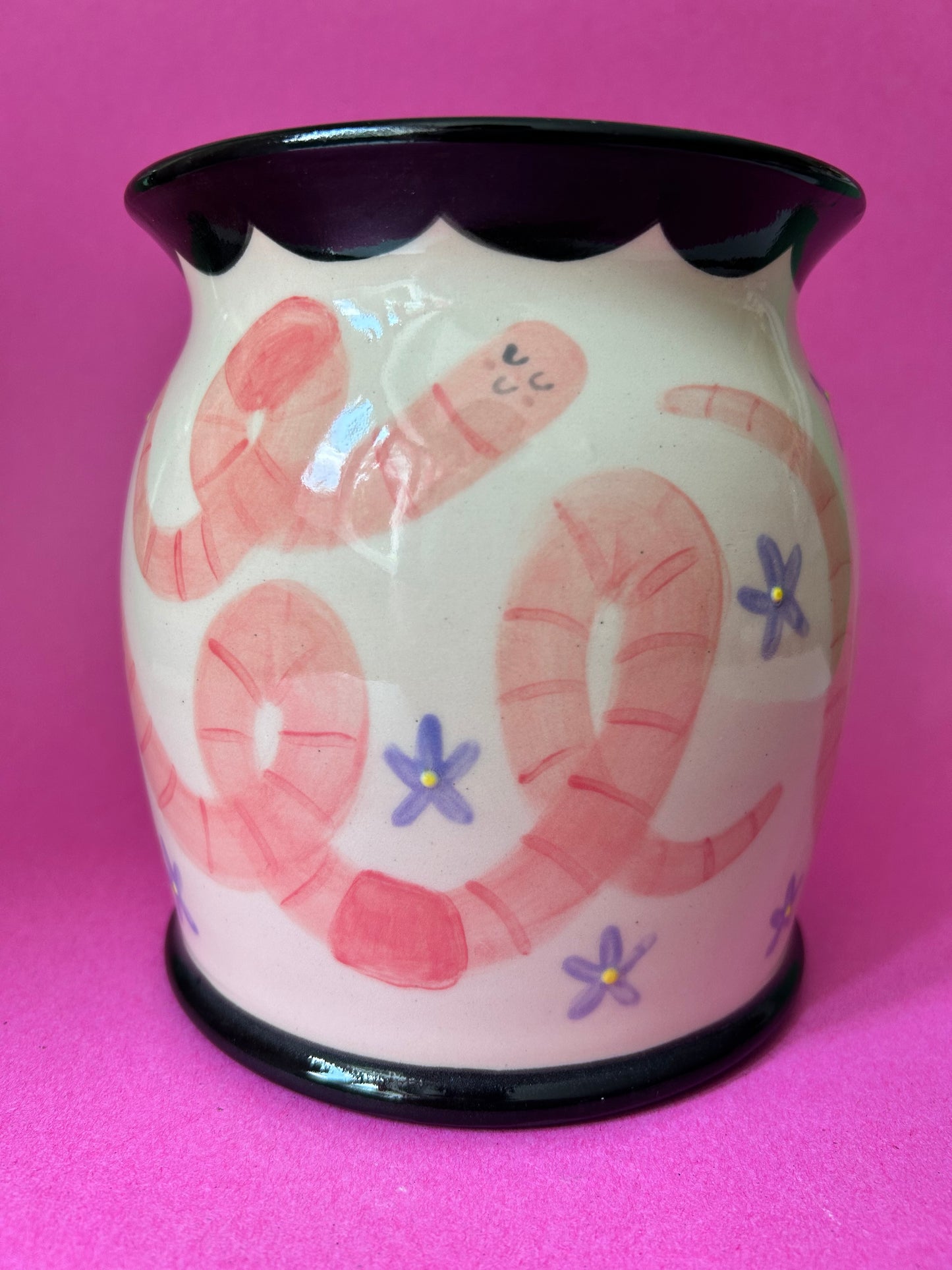 Worm Utensil Crock