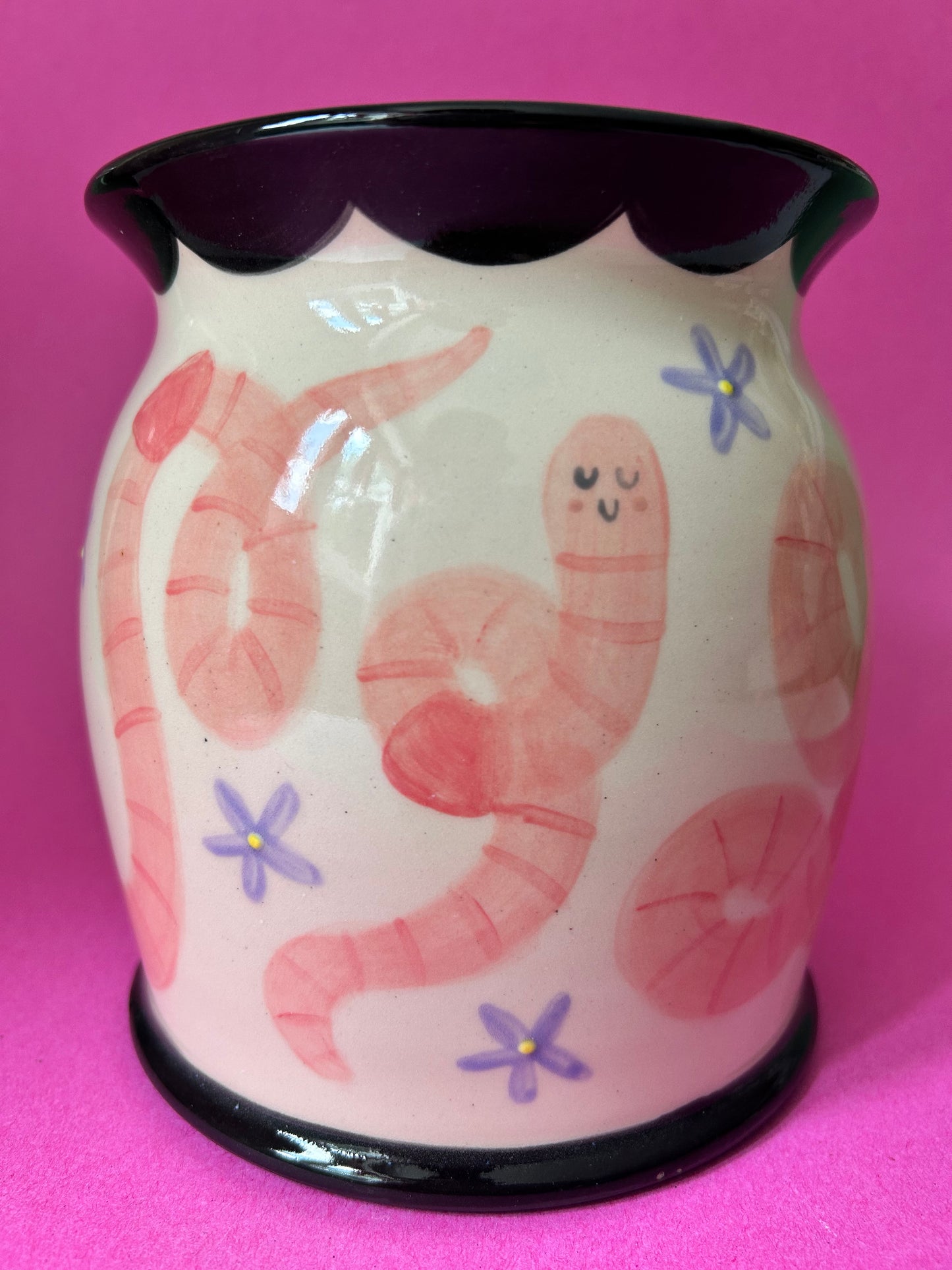 Worm Utensil Crock