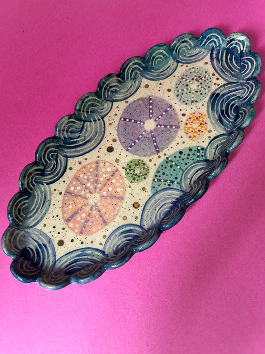 Sealife Trinket dish-  sea urchins