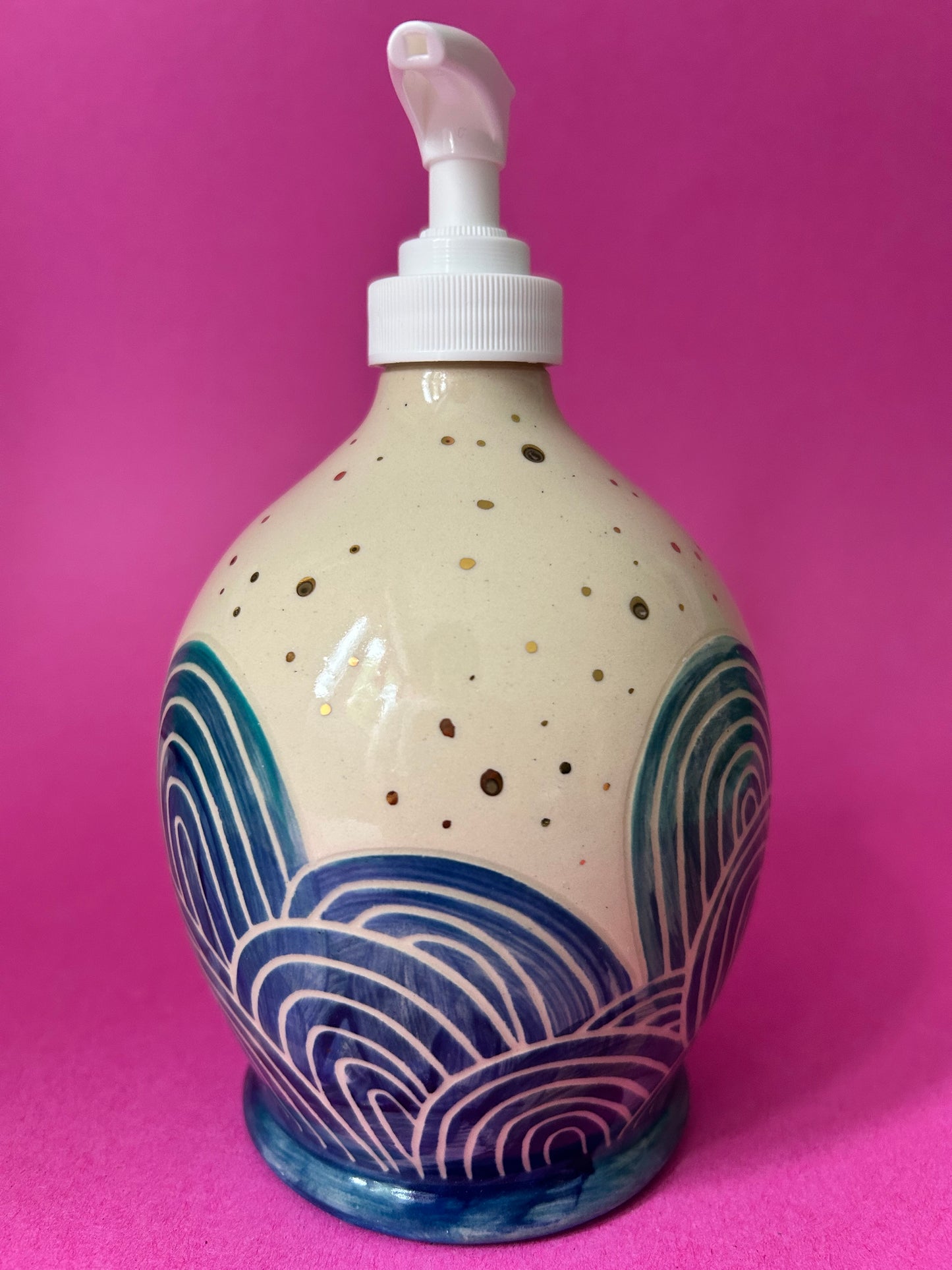 Waves Soap/ lotion dispenser