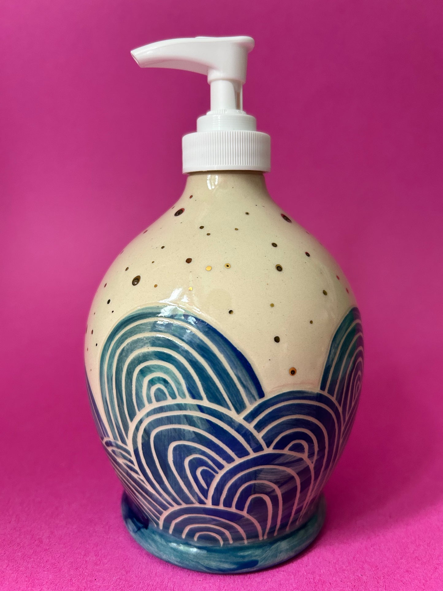 Waves Soap/ lotion dispenser