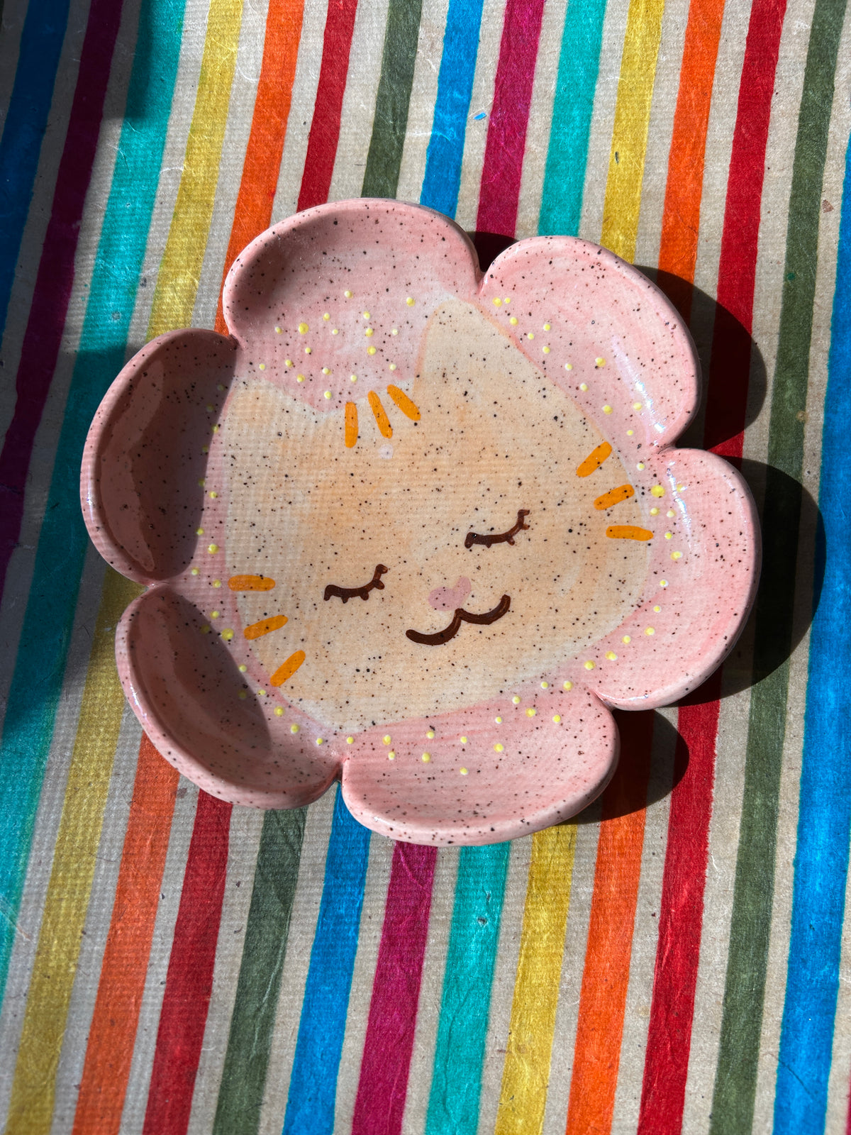 Cat Trinket dish- I'm a Flower!