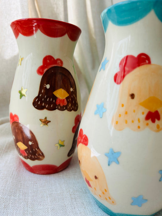 Chicken Vase