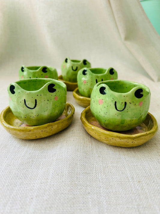 Frog Drink Set