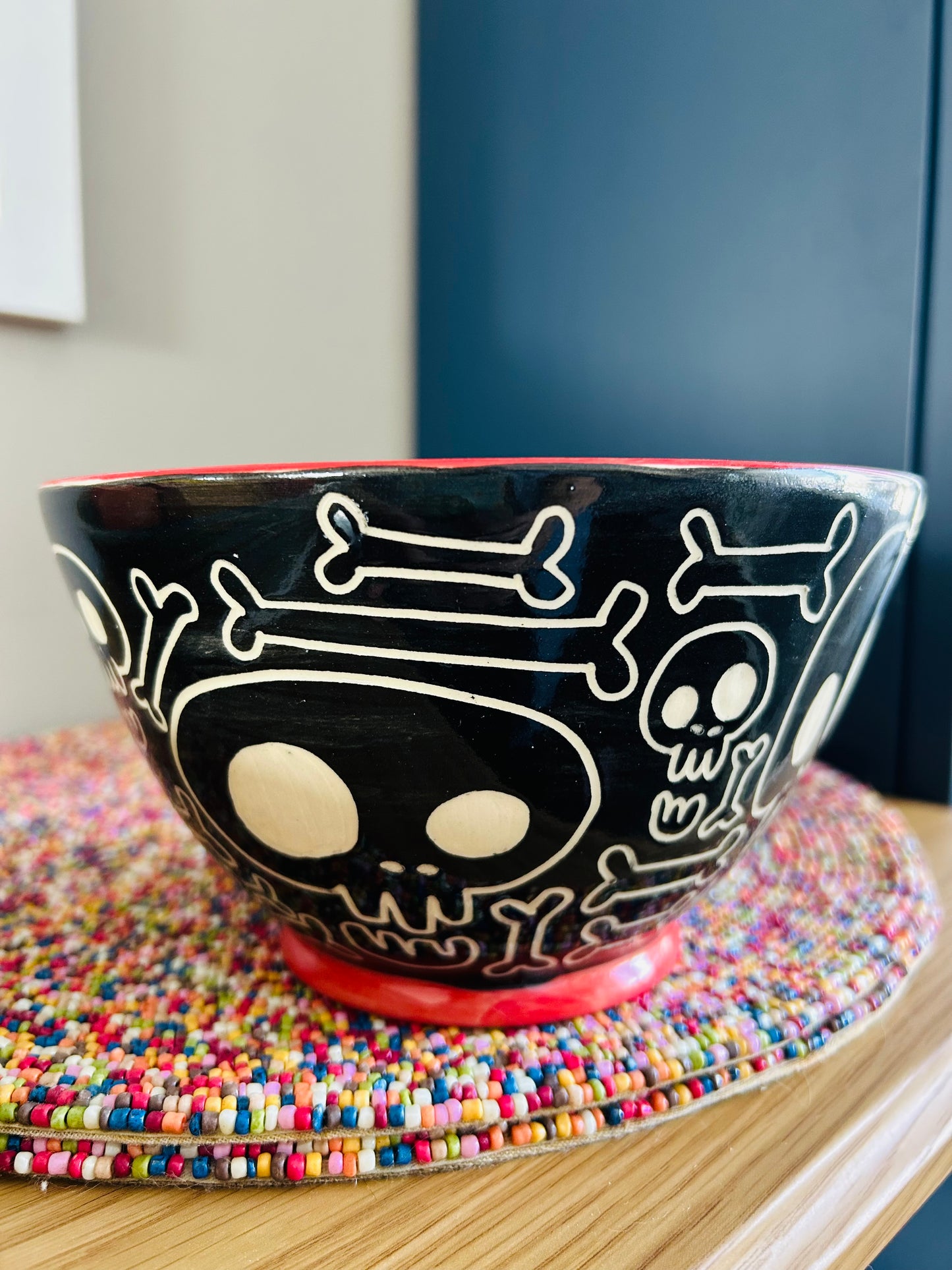 Skull and Bones Ramen Bowl