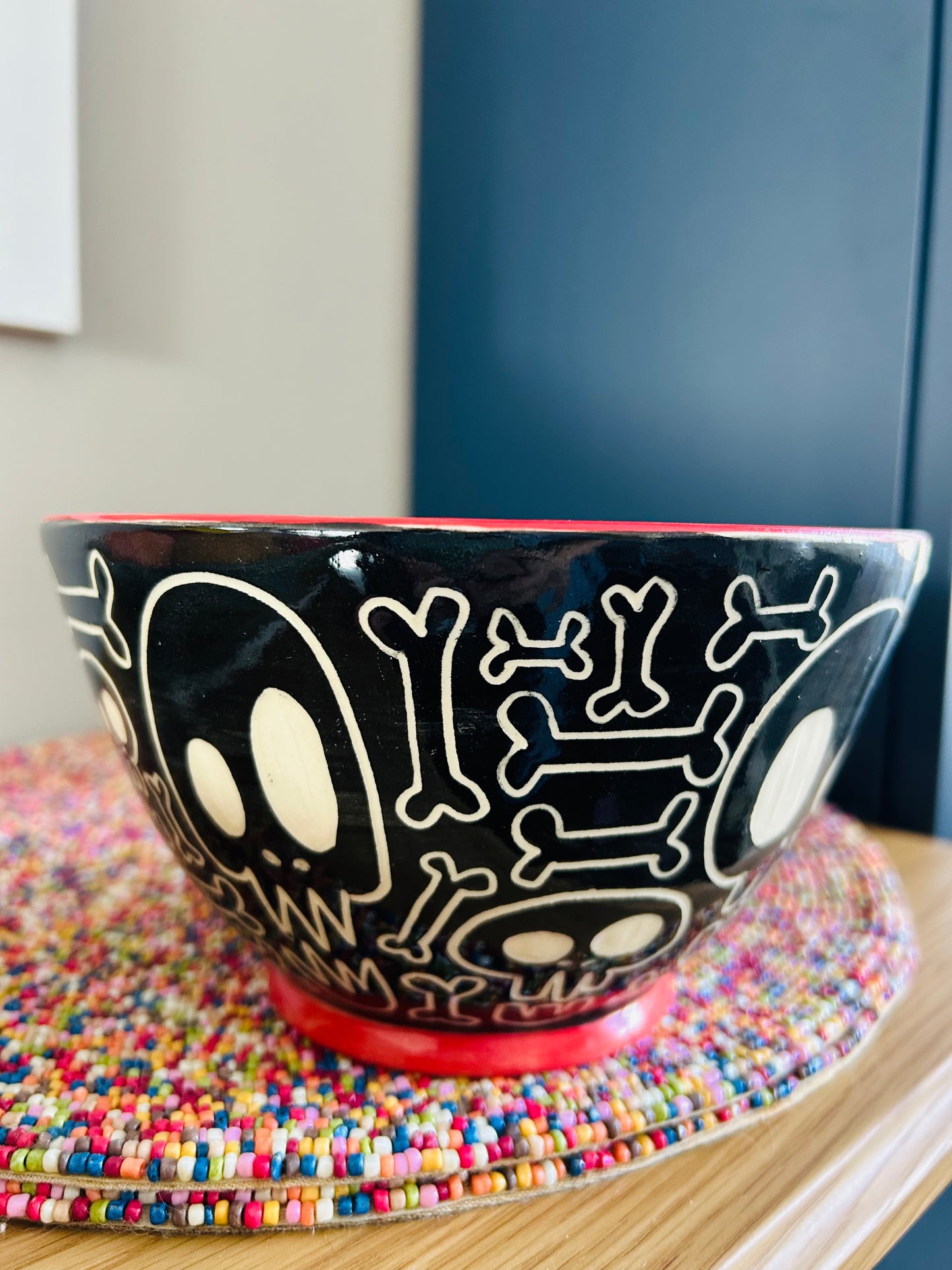 Skull and Bones Ramen Bowl