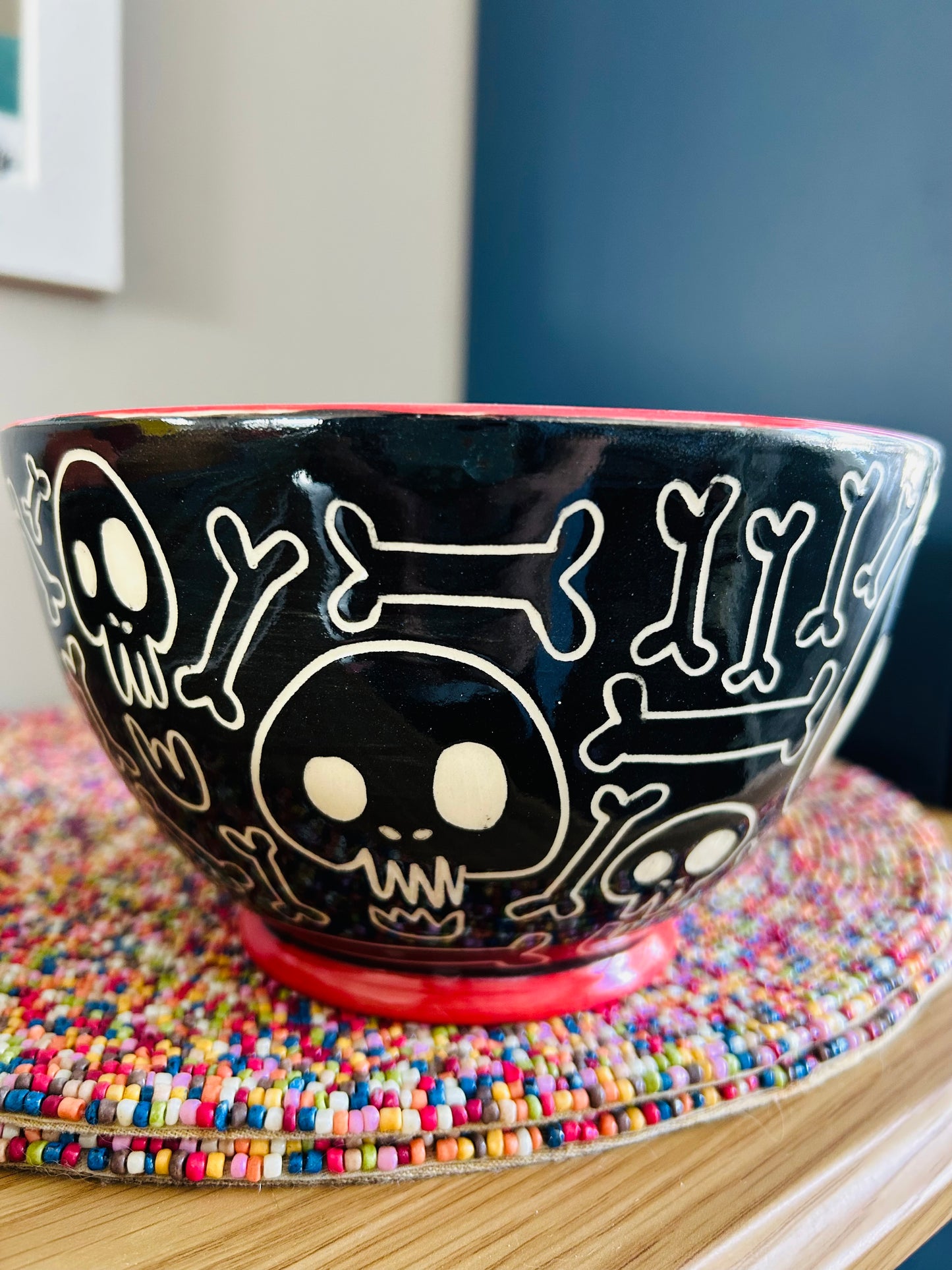 Skull and Bones Ramen Bowl