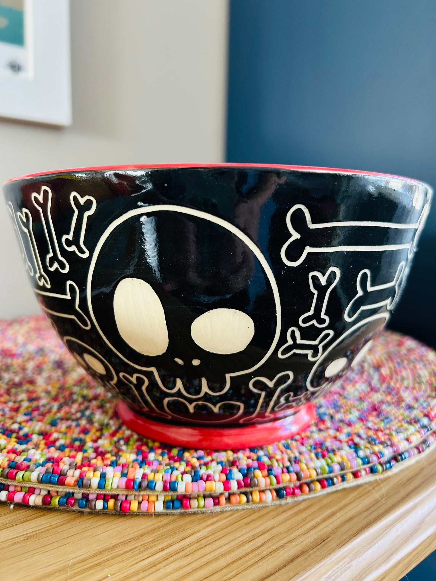 Skull and Bones Ramen Bowl