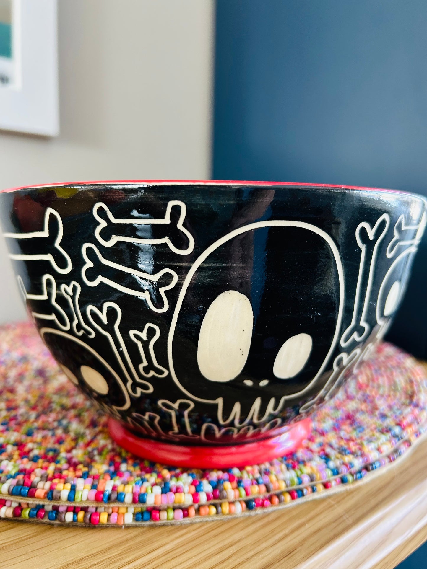 Skull and Bones Ramen Bowl