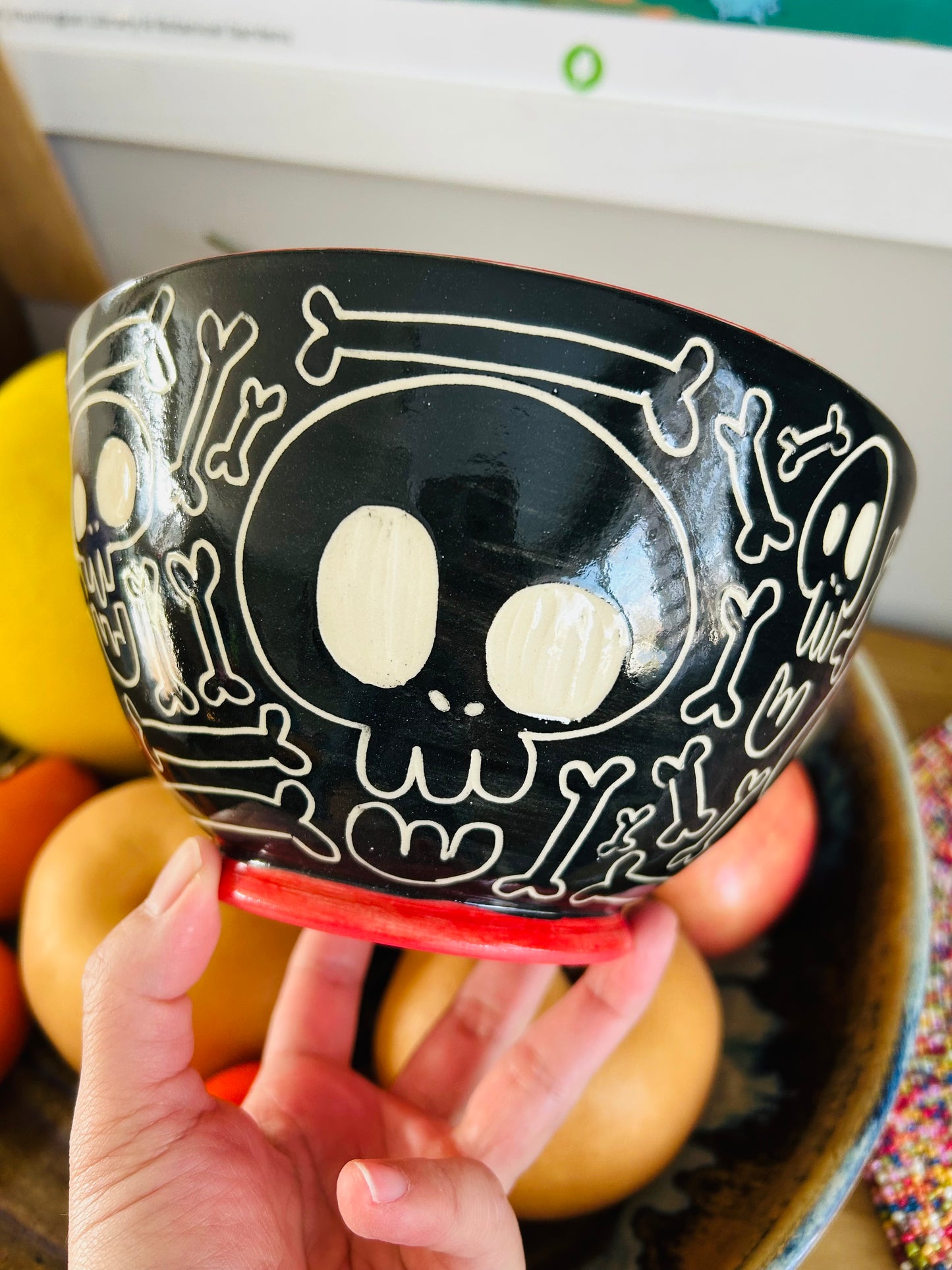 Skull and Bones Ramen Bowl