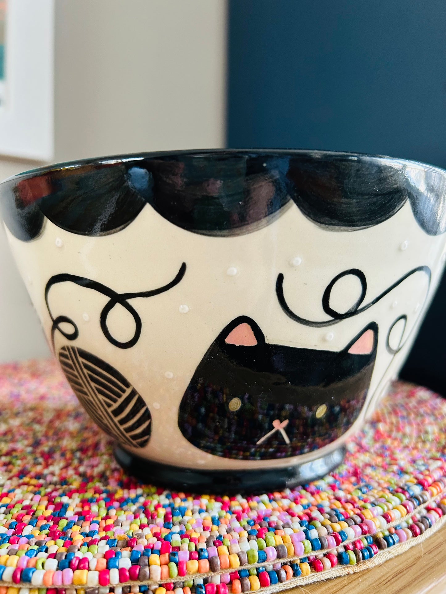 Cat Ramen Bowl- Black Cat Parade
