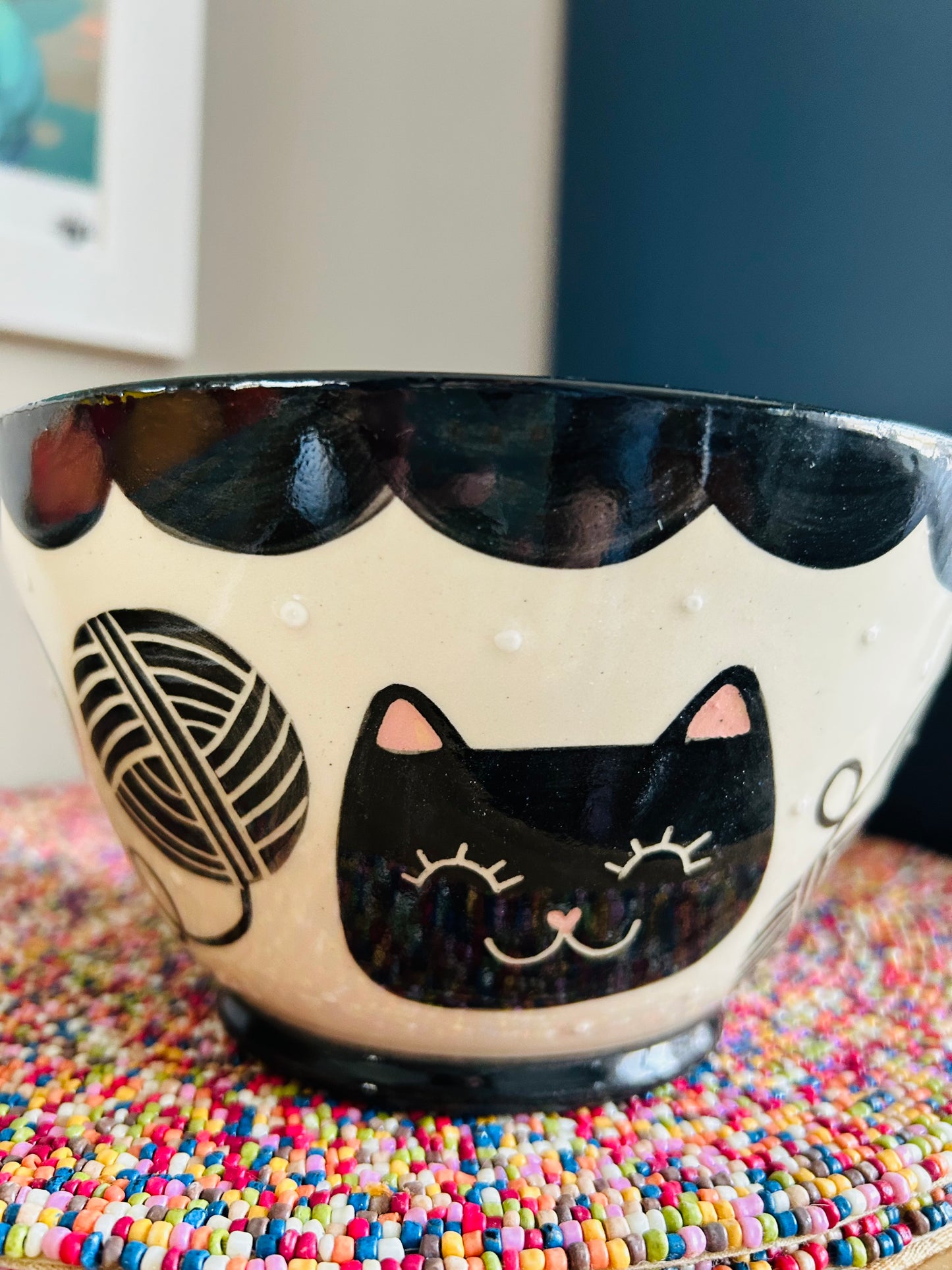 Cat Ramen Bowl- Black Cat Parade