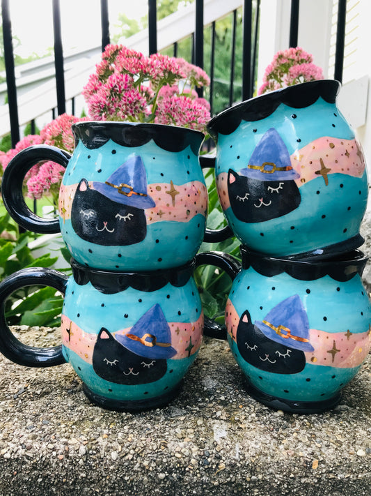 Wizard Kitty Cat Mug