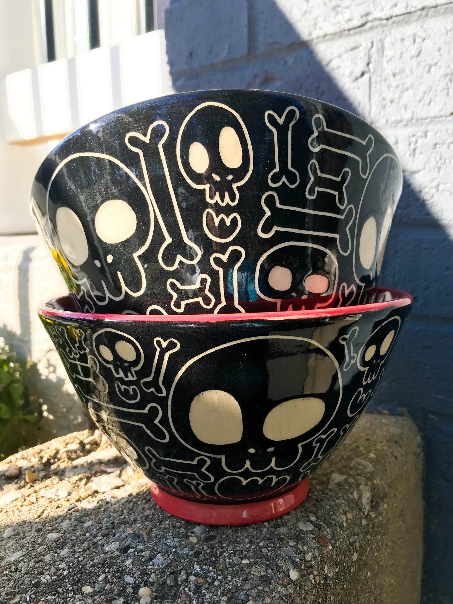 Skull and Bones Ramen Bowl