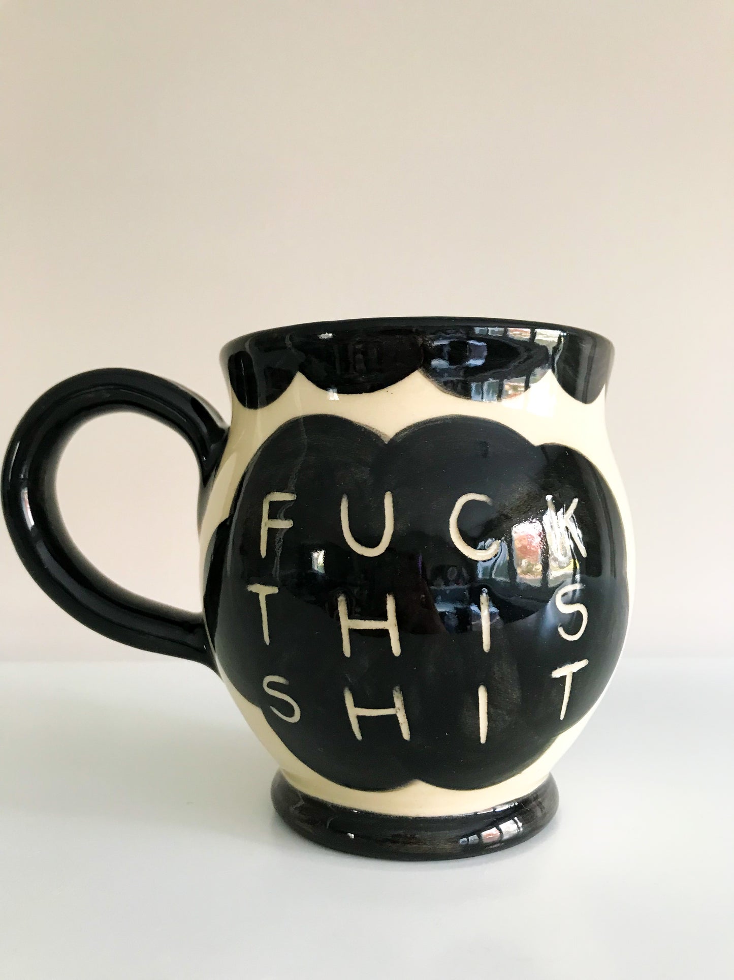 Profane Mug- Fuck This Shit, Fuck That Shit Mug- Noir