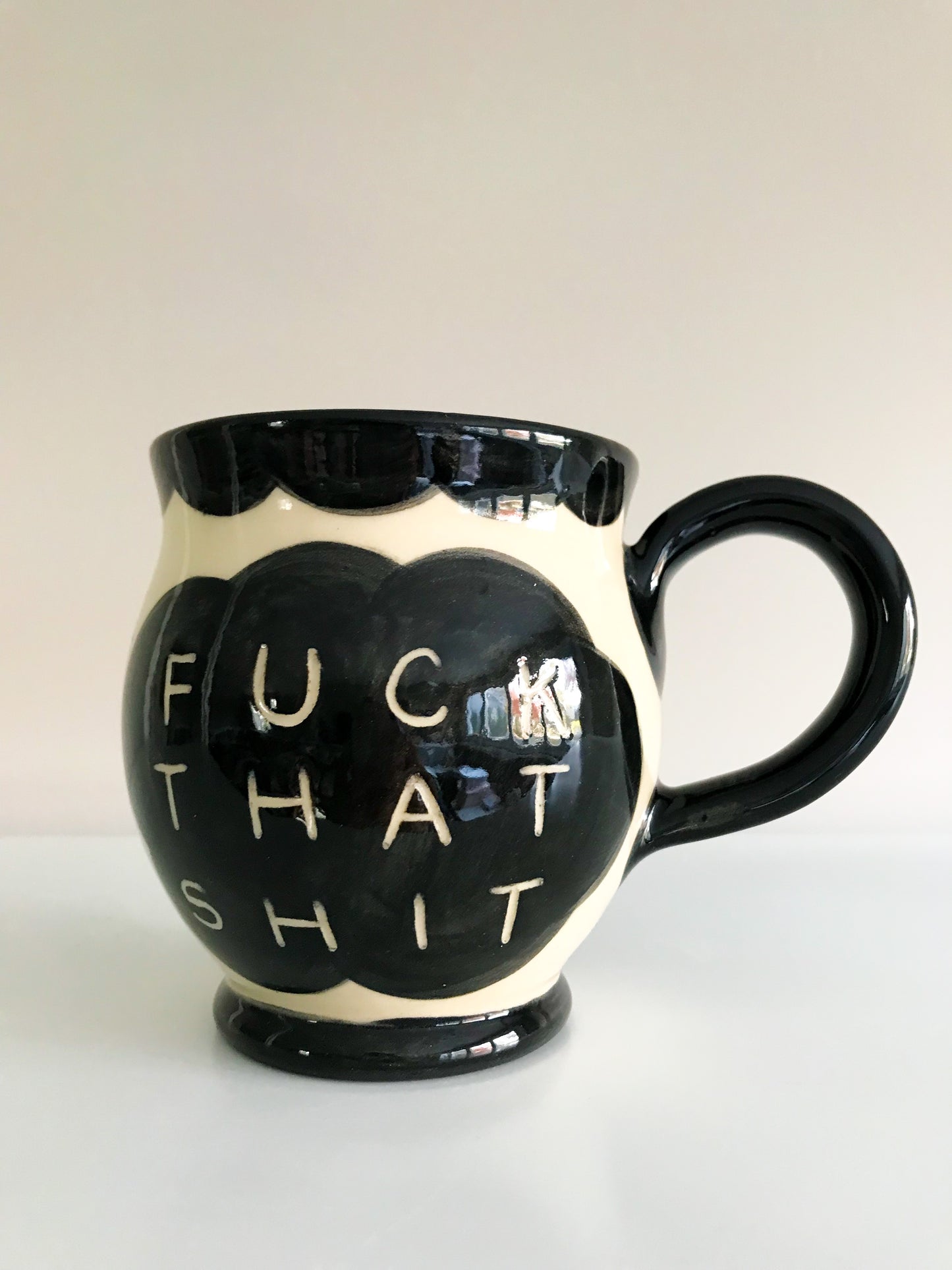 Profane Mug- Fuck This Shit, Fuck That Shit Mug- Noir