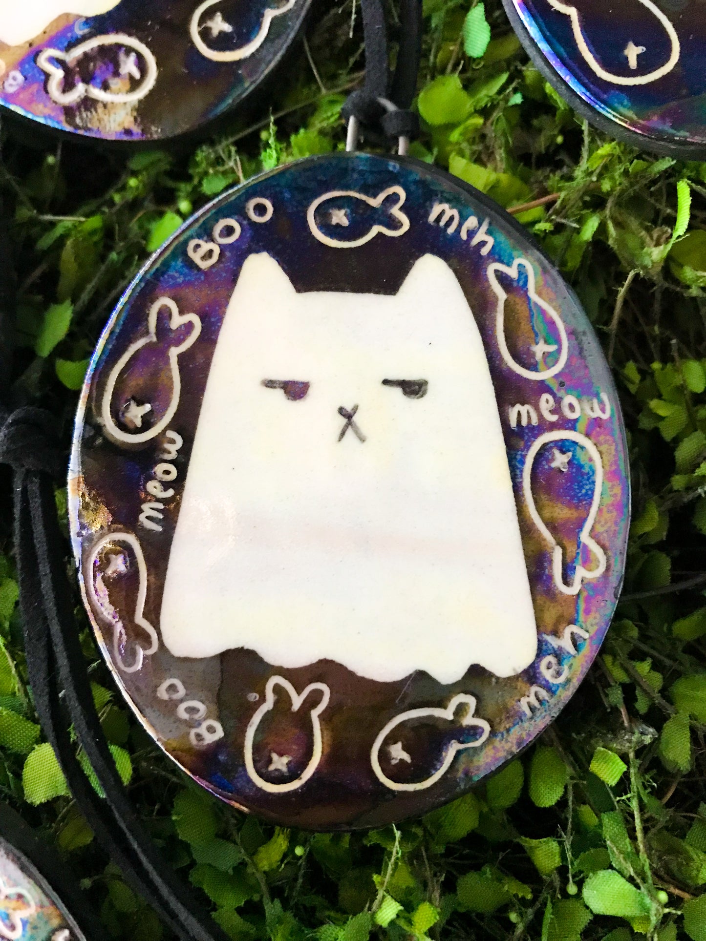 Ghost Kitty Ornament